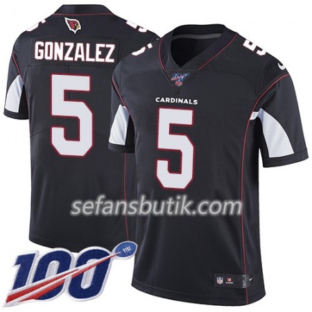 Arizona Cardinals Tröjor Zane Gonzalez 5 Nike Svart 100th Alternate - Herr Arizona Cardinals Tröjor Zane Gonzalez 5 Nike Svart 100th Alternate - Herr